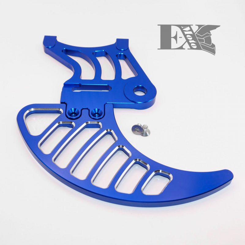 e-moto-x disc guard hinterrad blau