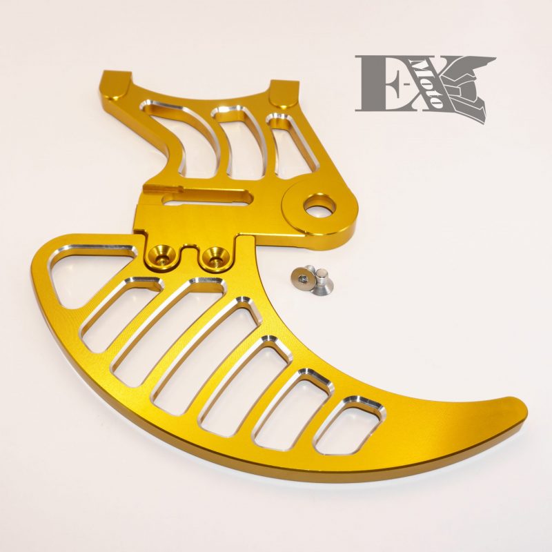 e-moto-x disc guard hinterrad gold