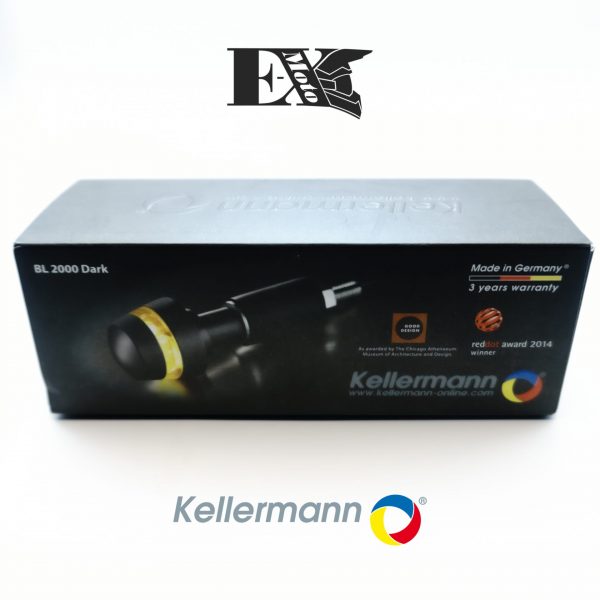 KELLERMANN LED Lenkerenden-Blinker BL2000 DARK (Paar)