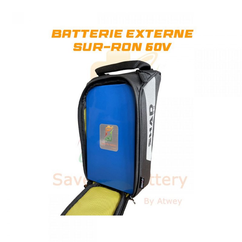 60V 20Ah EXTERNER RangeExtenderAkku SURRON Light Bee EMOTOX