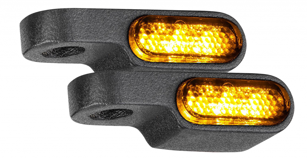 led mini blinker gabel montage