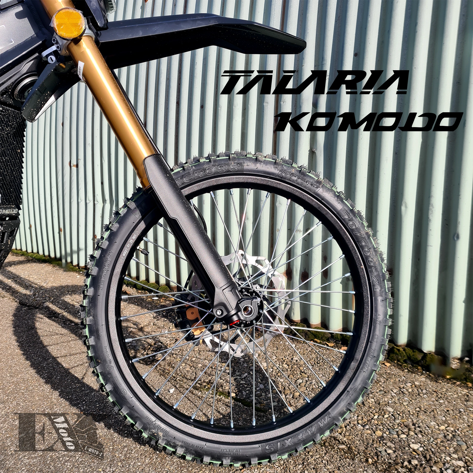 talaria komodo l3e 96v 45ah street-legal 6 talaria_komodo_l3e_black_vorderrad