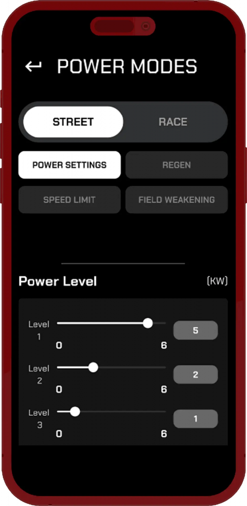 ebmx performance-controller kit x-9000 v3 12 ebmx_x-series_app_screenshot