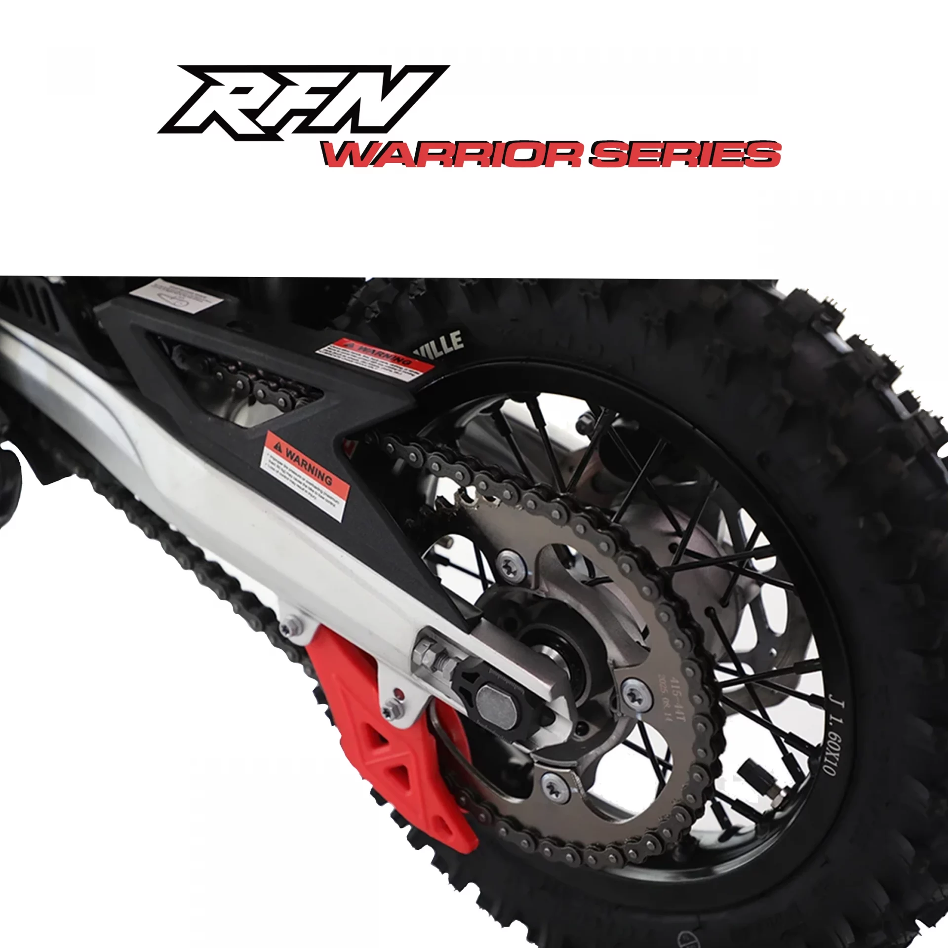 rfn warrior youth sx-e5 e-dirtbike 12/10 radsatz 4 rfn_warrior_youth_sx-e5_hinterrad-detail