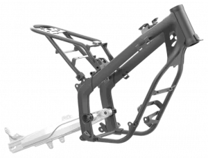 bike-rahmen des rfn warrior sx-e8 elektro-dirtbikes