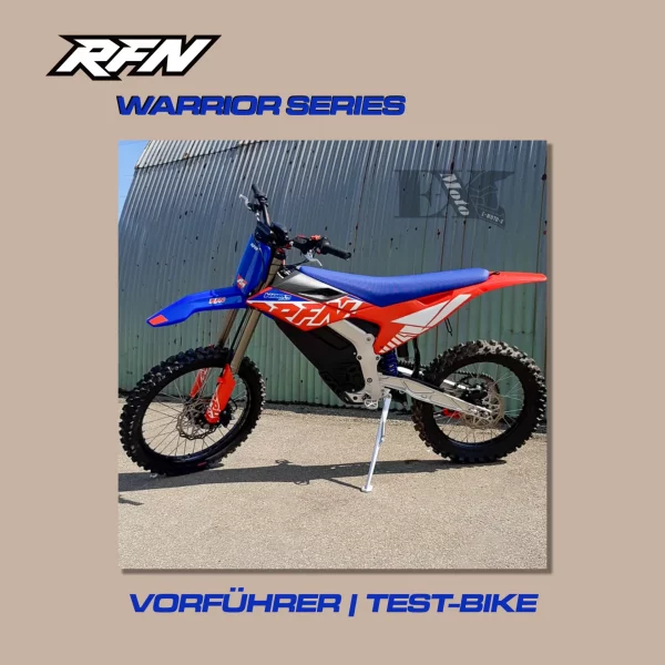 Vorführer | RFN WARRIOR PRO SX-E15 Plus | 21/18 Radsatz