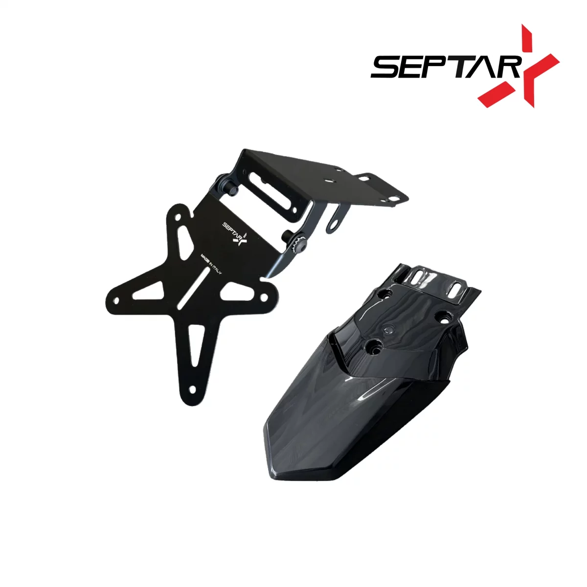 SEPTAR Heck Kennzeichenhalter Set/ KURZE Version für Talaria Sting/ R/ Pro