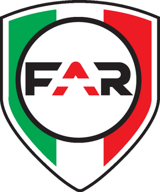 far 0257 klappbarer rückspiegel 11cm | e-kennzeichnung 1 far-logo